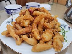 炸鱿鱼条-天伦海鲜·老味道·青岛菜(栈桥天主教堂店)