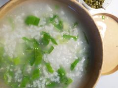 青菜滑蛋粥-益佳粥店(复兴中路店)