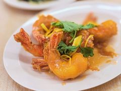 芒果虾-明辉田鸡粥