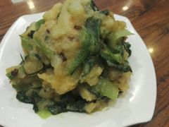 小白菜土豆泥-韩师傅老大同刀削面(北苑路店)