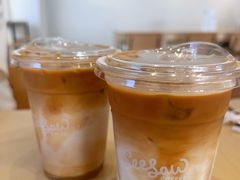 栀子花梨香拿铁-Seesaw Coffee(深圳深业上城店)