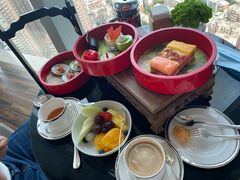 -君悦酒店·大堂酒吧·高空下午茶·暮色微醺