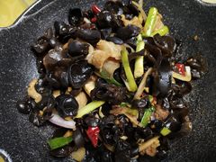 干锅黑木耳-万景饭店·鱼街农家菜
