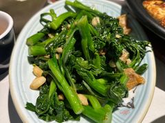 油渣炒菜心-秋色客家菜(南山店)