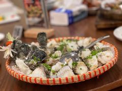 竹笙肠粉蒸老虎斑-饭聚公馆·精品顺德菜(温德姆店)