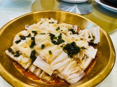 葱油蒸山泉水石磨粉-禾府酒家·传统广府味(番禺店)