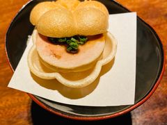 鮟鱇鱼肝梅花饼-桐寿司Sushi Tong