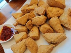 炸臭干-小春农家乐