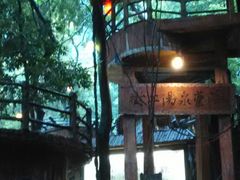 景点-天门沟九州驿站树上汤泉