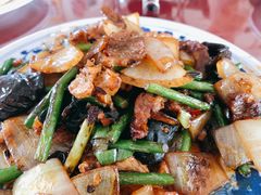 回锅肉-北京龙庆四季香农家饭庄·灶台鱼·碳烤虹鳟鱼(龙庆峡店)