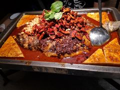 重庆豆花烤鱼-探鱼·鲜青椒爽麻烤鱼(北京路天河城店)