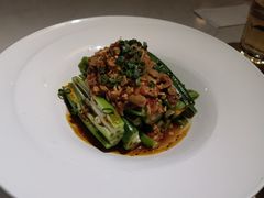 水豆豉拌秋葵-周三的情书花园餐厅(江北店)