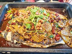 -俏巴妹烤鱼香锅(奥体店)