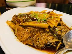 温式黄鱼烧年糕-柒园·三十年创意杭帮菜(龙湖滨江天街店)