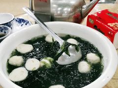 鱼丸紫菜汤-双月饭店·20年老字号(新村店)