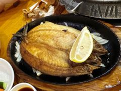 煎鲅鱼-喇喇排骨火锅·传统韩式脊骨汤(望京西园总店)