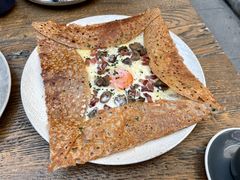 鸡蛋蘑菇熏肉荞麦可丽饼-RAC BAR(安福路店)