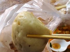 豆腐粉条素煎包-老槐树煎包