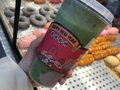 超厚芋泥京都抹茶-LELECHA乐乐茶(上海五角场万达广场店)