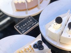黑芝麻蓝莓榛子慕斯-The open life(万象城店)