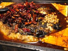 -探鱼·鲜青椒爽麻烤鱼(广州花都来又来店)