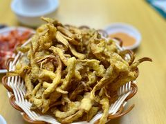 干炸鲜蘑-屋里家延边朝鲜族冷面(南园店)