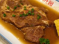 烤厚切梅花肉-韩香福烤肉庄园(荣成店)