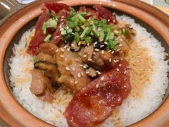 腊肠北菇滑鸡饭-膳心记-明火四宝煲仔饭(燕南店)