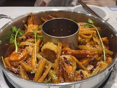 -秋波里爆蛋豆腐虾·清真(开元万达店)