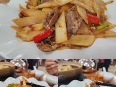 酸笋炒牛肉-光头强美食