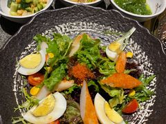 鱼籽蟹肉蔬菜沙拉-NIUAN牛庵·日式和牛烧肉(恒隆店)