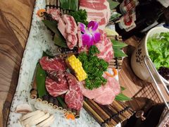 -明洞阿姨·韩式酱蟹烤肉·创意料理(三元桥店)