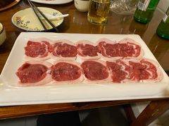 手切鲜羊上脑-竹叶涮肉坊(总店)