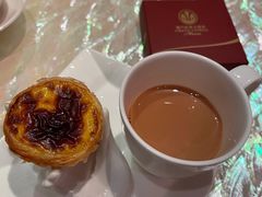 奶茶配蛋挞-8餐厅(新葡京酒店)