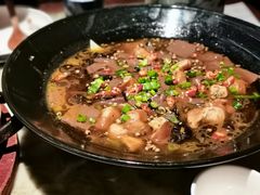 麻香鸭血肥肠-绿茶餐厅(昌平悦荟店)