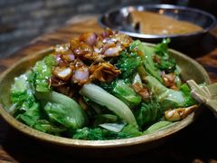 红葱头淋生菜-桃姐农庄老字号(从化温泉店)