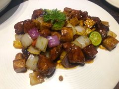 鲜菌黑椒牛仔粒-宋庄魁元艺术餐厅
