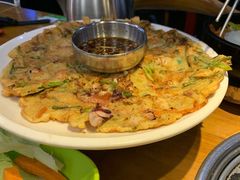 老炉家特制海鲜饼-老炉家木炭烤肉(长江国际店)