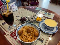 车仔面配咖喱鱼蛋-捷信牛奶甜品世家(五道口店)