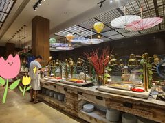 自助取餐区-天津东丽湖恒大酒店-温泉自助餐厅