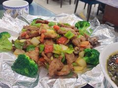 铁板腰花爆牛柳-老毛手抓·盐池滩羊非遗手抓(宁夏总店)