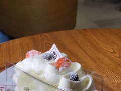 青汁舒芙蕾芝士蛋糕-YUMI芽米·法式烘焙·咖啡(骖鸾路店)
