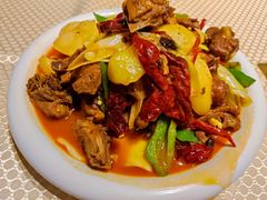 新疆大盘鸡-巴扎美食·新疆菜·西域歌舞表演餐厅(新疆大厦店)