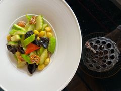 清炒有机时蔬-荷风细雨·中国茶宴(碧云店)