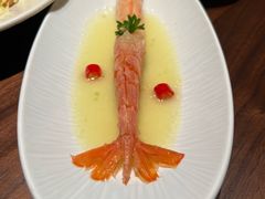 椴树雪蜜腌大虾-喜鼎海胆水饺(东港店)