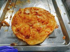 -小红车炸蛋葱油饼