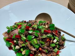 小炒腊肉皮条菌-一坐一忘云南菜(卓悦中心)