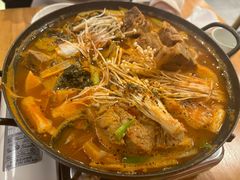 土豆脊骨火锅（小份）-多宾韩国料理(学衡路店)