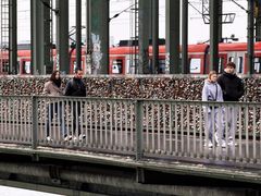 -科隆霍亨索伦桥爱情锁