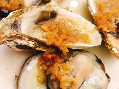 本地野生大生蚝蒜蓉-渔中舟海鲜大排档(普陀沈家门店)